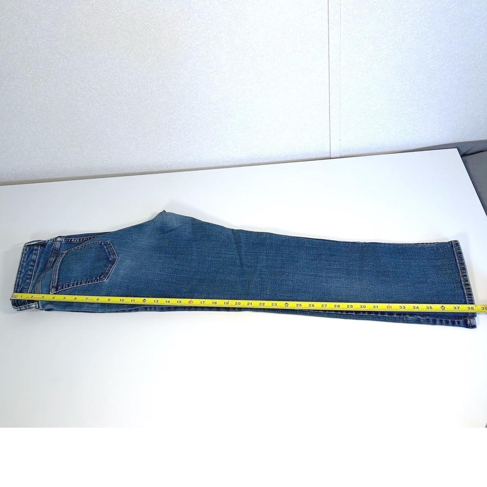 lrl ralph lauren denim modern straight curvy blue jeans women's 12 medium wash - Picture 11 of 12